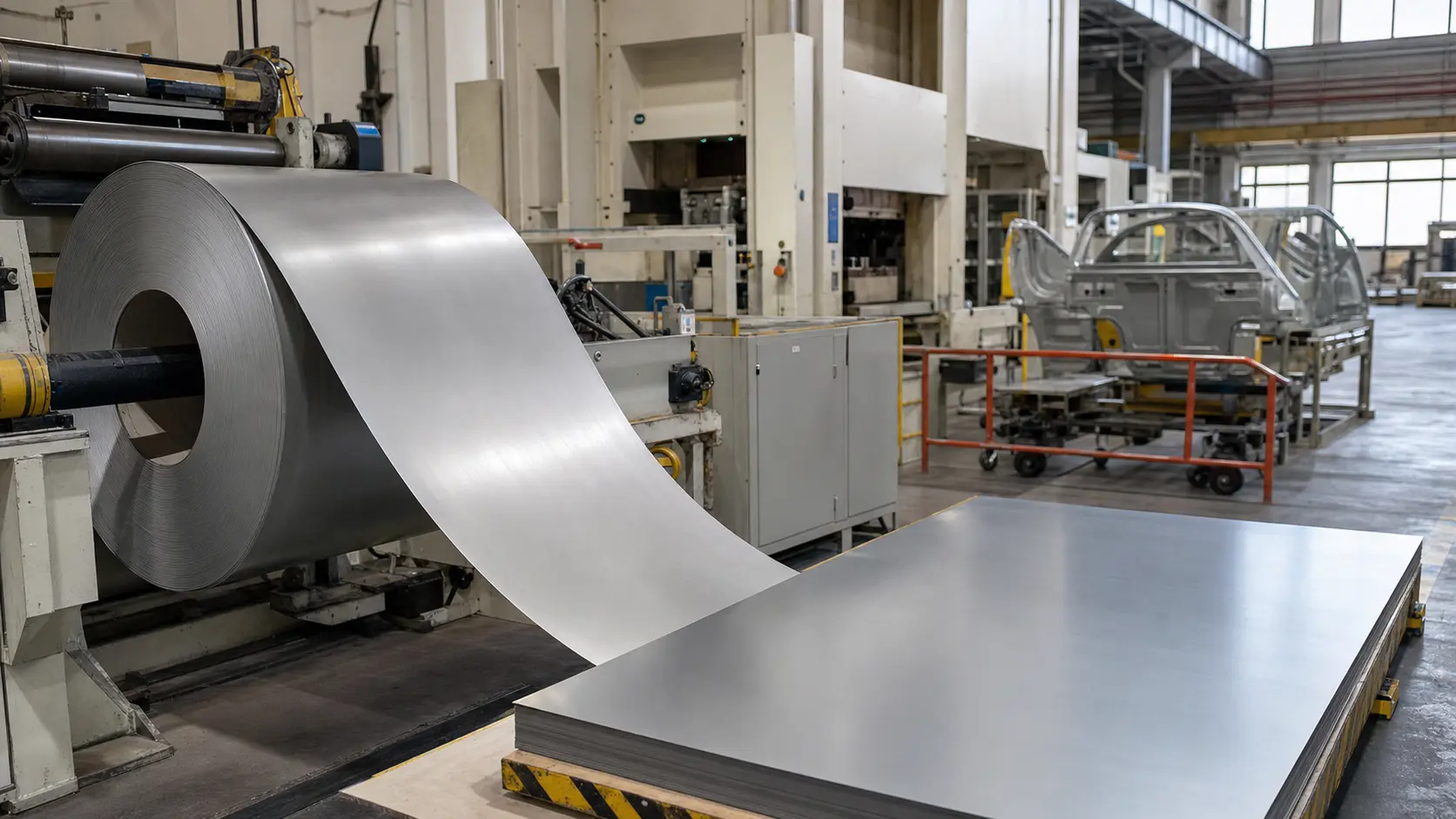Automotive Steel for Stamping Lines